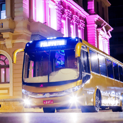 Ônibus Balada - Dourado